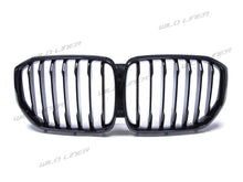 Gloss Black X5M Style Front Kidney Grille Grill for BMW X5 G05 2019-2023 fg15
