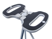 Adjustable Hiking Poles Foldable Trekking Poles Metal Crutches with Seat for Hiking Travelling Walking