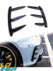 Gloss Black Rear Side Air Vent Bodykits for Mercedes W176 A200 A250 A45 AMG 2013-2018