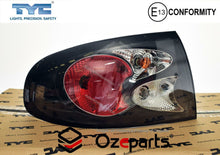 Pair For 1997-2002 Holden Commodore Sedan VT VU VX Tail Light Rear Lamp Black Left+Right