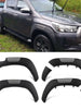 Injection Fender Flares Guard Set For Toyota Hilux 2015-2024+ SR/SR5 Slim Style