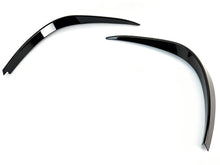 Gloss Black Front Bumper Canard Fog Light Trim For Mercedes W177 A35 AMG 2019-2025