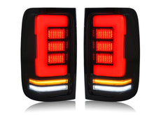 For VW Amarok 2010-2022 Smoked LED Tail Lights Sequential Rear Lamp Assembly Pair