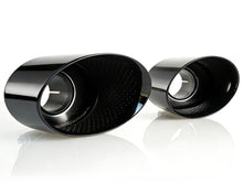 65mm Inlet Oval Exhaust Tips for Audi A3 A4 A5 A6 A7 Up To RS3 RS4 RS5 RS6 RS7