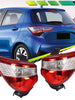 Pair LH+RH Tail Light Rear Lamp for Toyota Yaris Hatch Accent SX 2017-2020