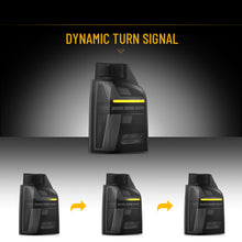 Pair Smoke LED Tail Lights For 2010-2014 VW Multivan T5 w/Animation Sequential Rear Lamps