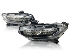 For Honda Civic 10th Gen 2016-2021 LED Headlights W/ Sequential Turn Lights Pair