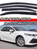 Weather shields Weathershields for Toyota Camry 2018+ Sun Visors