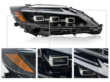 Pair LED Headlights for 2013-2015 Lexus ES300h ES350 w/ Sequential Turn Signal