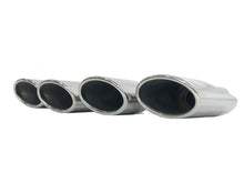 Chrome/Black Exhaust Tips For Mercedes W220 W221 W211 W212 W203 W204 W219 W218 SLK R171 SL R230