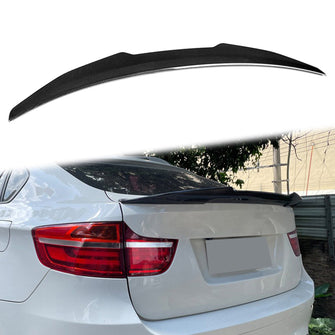 100% Dry Carbon Fiber Rear Trunk Spoiler Wing for BMW X6 F16 2014-2018