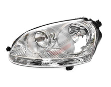 LH LHS Left Head Light Lamp Chrome For Volkswagen VW Golf MK5 V 2004-2008
