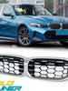 Chrome Diamond Front Grill Honeycomb for BMW G20 M340i 330i 2023 2024