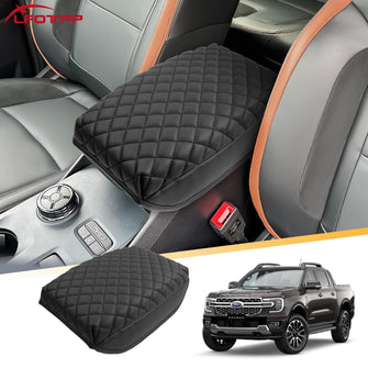 Car Center Armrest Cover Protector Cushion Mat For 2022-2025 Ford Ranger