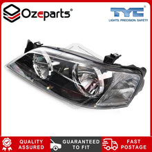 TYC Pair LH+RH Head Light Lamp (Black XT) for Ford Falcon BA BF 2002-2006