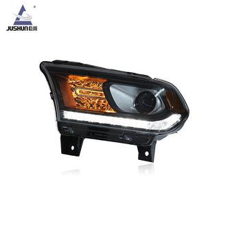 LED Headlights Front Lamps Assembly Corner Projector for Dodge Durango 2014-2020