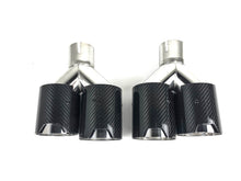 62mm Inlet Carbon Fiber Exhaust Tips Tailpipe Universal