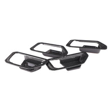 4pcs / Set Carbon Fiber ABS Inner Door Handle Trim For Toyota Land Cruiser FJ 2026+