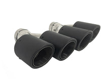 AK Style Matte Carbon Fiber Exhaust Tip Upgrade 65mm Inlet