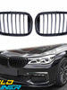 Glossy Black Front Kidney Grill Grille For BMW 7-Series G11 G12 Pre-LCI 2016-2018 fg114