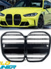 For 2021-2025 BMW 4 Series G22 G23 Coupe/Convertible Gloss Black Front Bumper Grille Kidney Grill fg354