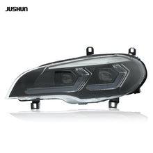 LED Headlight Assembly for BMW X5 E70 2007-2013 HID Projector DRL Replace