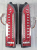 lRed LED Tail Lights Rear Lamps Assembly fit for Toyota Hiace H200 2005-2018
