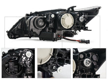 Pair LED Headlights for 2013-2015 Lexus ES300h ES350 w/ Sequential Turn Signal