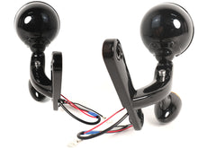 4.5'' Auxiliary LED Spot Fog Light Fit (Black Housing + Chrome Lamp) For Harley Street Glide 1994-2023