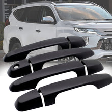 Door Handles Bowl Inserts Cover Protector Combo for Mitsubishi Pajero Sport QE QF 2015-2019