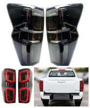 Smoke Sequential LED Tail Lights Rear Lamp for Isuzu D-Max DMax 2020-2024