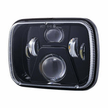 Pair 7x6'' 5x7'' LED Headlights Hi/Lo Sealed Beam H4 for 1983-2004 Toyota Hilux