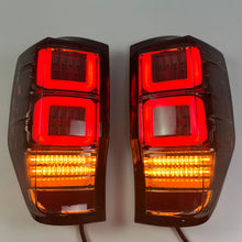 Pair L+R Smoked LED Tail Lamp Lights For Ford Ranger T6 T7 T8 2012-2021