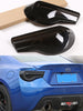 Smoke Tinted Rear Tail Light Lamp Cover Trim For Toyota GT86/Subaru BRZ 2016-2020