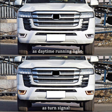 DRL Daytime Running Driving Light For Toyota Land Cruiser LC300 2022-2024 w/Turn Signal Lamp