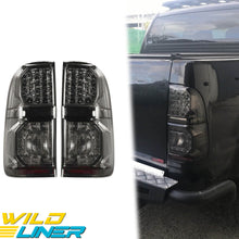 Smoked LED Tail Lights For Toyota Hilux N70 SR SR5 2005-2015