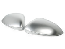 Matte Chrome Side Mirror Cover Caps Replacement for VW Golf MK8 2022+ w/o Assist