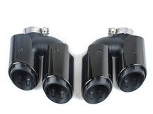 3-Layer Exhaust Tips Tail Pipes For Porsche Macan Base 2.0L 2019-2023 Brushed/Silver/Black
