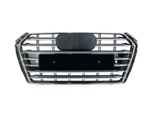 S4 Style Chrome Front Bumper Grill for Audi A4 B9 S4 2017-2019