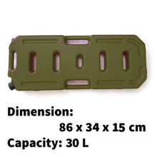 30L Jerry Can Heavy Duty Fuel Container Spare Container Army Green