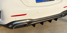 Rear Bumper Lip Diffuser Matt Black for 2021-up Mercedes C-Class W206 Sedan AMG-Line di179