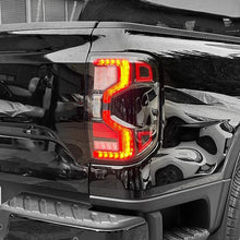 For 2022-2025 Ford Ranger T9 Full LED Rear Lights Clear Len W/Startup Tail Lamps