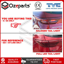 LH Left Hand Tail Light Rear Lamp Non LED For Kia Sportage QL 2018~2021 S SX
