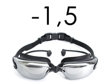 Comfortable Swimming Goggles with UV Anti-Fog Swim Glasses Adjustable -1.5 to -8