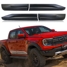 Matte Black Side Door Molding Body Cladding for Ford Ranger Next Gen Raptor 2022+