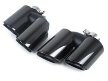 3-Layer Exhaust Tips Tail Pipes For Porsche Macan Base 2.0L 2019-2023 Brushed/Silver/Black