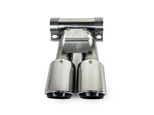 Siver Exhaust Muffler Tips Fit For Porsche 981 Cayman Boxster 2013-2016 et186