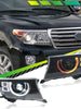 LED Headlight Assembly for Toyota Land Cruiser LC70-LC79 LC200 2007-2015