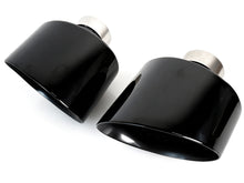 65mm Inlet Oval Exhaust Tips for Audi A3 A4 A5 A6 A7 Up To RS3 RS4 RS5 RS6 RS7