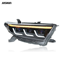 LED DRL Sequential Headlights Projector Assembly for Toyota Highlander 2012-2014